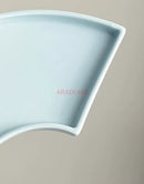 Axyaa Small Snack Tray Ceramic Dim Sum Dessert Dried Fruit Tray
