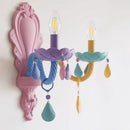 Axyaa Crystal Chandelier: Nordic Princess Girl's Room Lighting