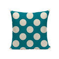 Axyaa Linen Red Christmas Pillows 45x45 for Living Room Decor