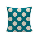 Axyaa Linen Red Christmas Pillows 45x45 for Living Room Decor