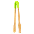 Axyaa Bamboo Food Clips BBQ Tongs Bread Clamps Kitchen Cooking Accessories