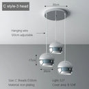 Axyaa Modern Plating Pendant Lights Chandeliers for Dining Room Kitchen Bedroom