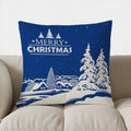 Axyaa Christmas Tree Merry Christmas Pillow Cover for Sofa, Bedroom, Car