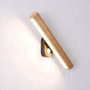 Axyaa Modern Adjustable Wood LED Wall Lamp with Switch - Indoor Wall Sconces for Living Room