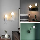 Axyaa LED Wall Lamp Iron Aluminum Body Warm White CCT 220V Modern Minimalist Style