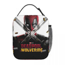 Axyaa Deadpool & Wolverine Insulated Lunch Bag - Portable Thermal Cooler