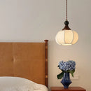 Axyaa Serical Design E27 LED Wood Chandelier for Bedroom, Dining Room, Bar