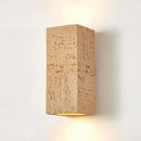 Axyaa Wabi-sabi Square Cement Wall Lamp for Bedroom and Restaurant Décor