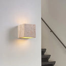 Axyaa Wabi-sabi Stone Wall Light for Home Decor and Bedside Reading