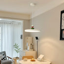 Axyaa Medieval Restaurant Pendant Light: Modern Nordic M Bean Flying Saucer Suspension Lamp
