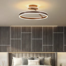 Axyaa LED Dimmable Ring Chandelier for Bedroom, Restaurant, Kitchen - Modern Ceiling Decor