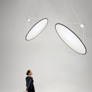 Axyaa Circular LED Pendant Light - Modern Minimalist Design for Home Décor.
