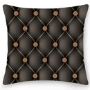 Axyaa Geometric Printed Pillowcase Double Sided Crystal Sofa Cushion Cover
