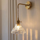 Elegant Vintage Brass Socket Wall Sconce by Axyaa for Bedroom Hotel Dining Room