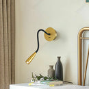 Axyaa LED Wall Lamp Spotlight with Flexible Hose for Bedroom Study and Reading