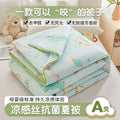 Axyaa Cool Silk Summer Quilt - Antibacterial & Machine Washable