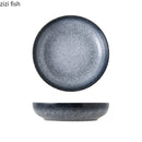 Axyaa Ceramic Deep Plate Salad Soup Dessert Molecular Cuisine Specialty Tableware
