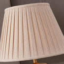 Axyaa Retro Ceramic Table Lamp with Remote Control for Bedroom and Living Room