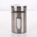 Axyaa Stainless Steel Spice Storage Box & Salt Shaker - Rotating Condiment Jar