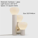 Axyaa Parc Glass Table Lamp - Modern Nordic Minimalist Design