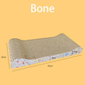 Axyaa Cat Scratch Board: Durable Corrugated Furniture Bed for Cats