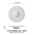 Axyaa Ceramic Soup Dessert Plate Set