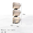 Axyaa Marble LED Wall Sconce Modern Nordic Decor Lighting Fixtures