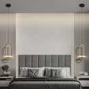 Axyaa LED Pendant Light: Nordic Modern Hanging Chandelier for Bedroom, Living Room & Dining Room
