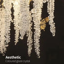 Axyaa Luxury Crystal Chandelier for Elegant Living Spaces