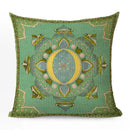 Axyaa Short Plush Moon Printed Cushion Cover 45x45cm for Home Sofa Decor