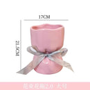 Axyaa Home Living Room Cerc Vase: Premium Feel, Stable Mood Light, Luxury Decor