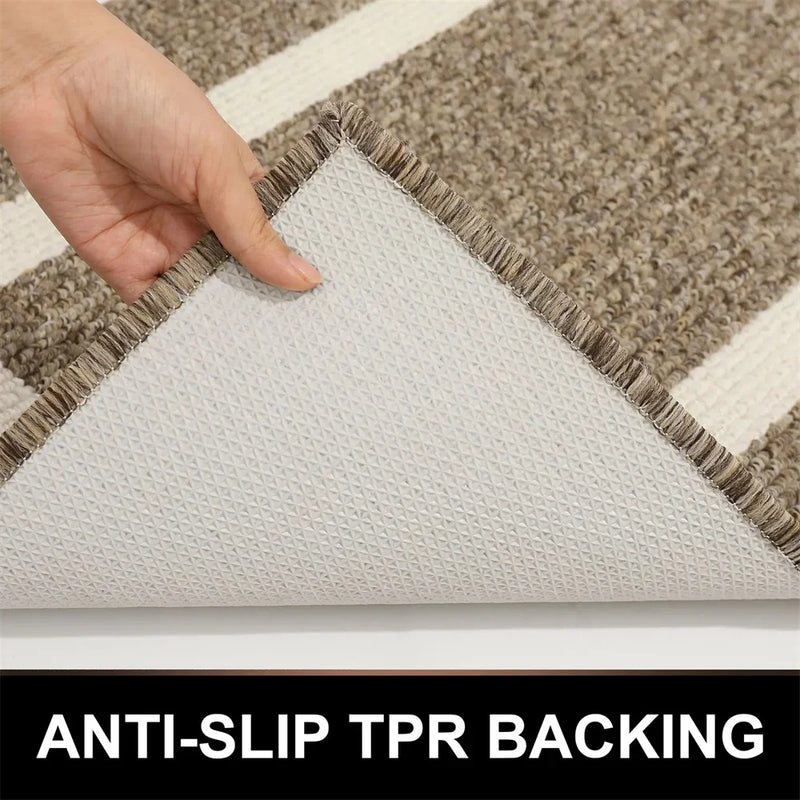 Axyaa Soft Kitchen Rug Non-Slip Entrance Doormat Absorbent Outdoor Mat