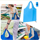 Axyaa Eco-Friendly Folding Shopping Bag: Reusable Shoulder Handbag for Travel & Grocery