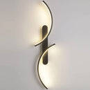 Axyaa Modern LED C Shape Wall Sconce for Home Decor Lighting in Living Room Bedroom Hallway Office