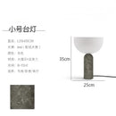 Axyaa Marble Desk Lamp: Minimalist Mushroom Design for Work, Bedroom, or Living Room