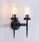 Axyaa Nordic Glass LED Wall Light: Artistic Hall Hotel Bedside Decor Fixture