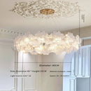 Axyaa Luxury Glass Crystal Chandelier for Living Room, Bedroom, and Study
