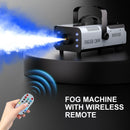Axyaa 1200W RGB LED Fog Machine Haze Generator Remote Controlled DJ Disco Party