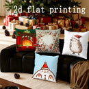 Axyaa Christmas Funky Cushion Covers - Sofa, Bedroom, Car Pillow Cover