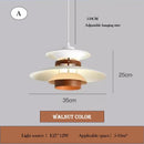 Axyaa Retro Disc Pendant Lamp for Dining Room, Bar Counter, and Study