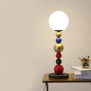 Axyaa Glass Ball Floor Lamps: Modern Designer Standing Lights for Living Room Bedroom