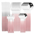 Axyaa 40Pcs Stainless Steel Cutlery Set for Dining and Kitchen