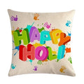 Axyaa Holi Holiday Pillowcase: Vibrant Decor for Home, Office, or Party