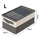 Axyaa Clothes Storage Box Divider Organizer for Jeans, Pants, Sweaters, Underwear