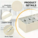 Axyaa Foldable Drawer Organizer for Clothes and Undergarments