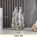 Axyaa Nordic Gold Ceramic Vases - Luxury Living Room Decor