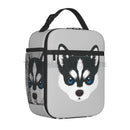 Axyaa Shiba Inu Dog Thermal Lunch Box Insulated Bento Tote Handbag for Women & Kids