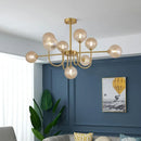 Axyaa U-shaped Magic Bean LED Pendant Lamp for Living Room, Bedroom, Lobby