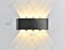 Axyaa Outdoor Up/Down Wall Lamp | IP65 Waterproof LED Lighting for Indoor & Outdoor