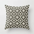 Axyaa Geometric Print Cushion Pillowcase 45x45cm for Home Decor